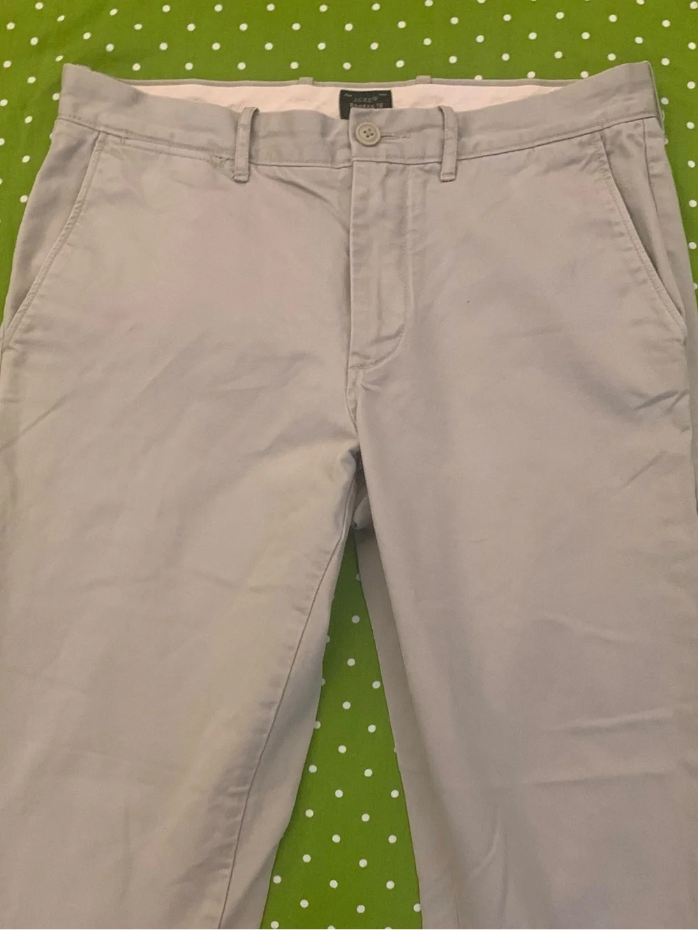 J CREW 770 Broken-In All Cotton Khakis